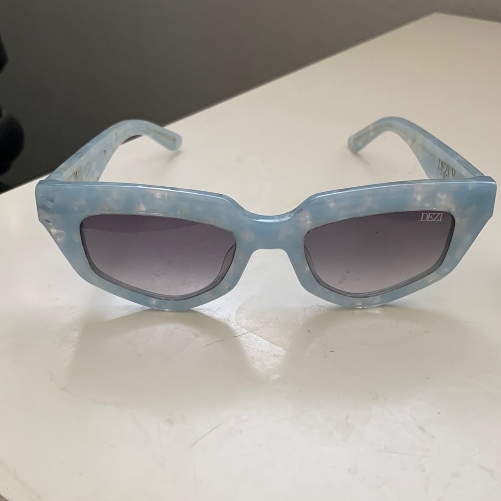 DEZI Light Blue Sunglasses
